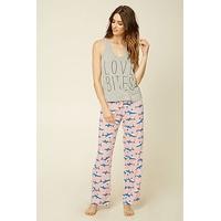 Love Bites Graphic Pyjama Set