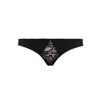 Lottie Microfiber Cut Out Brief - Size: Size 16