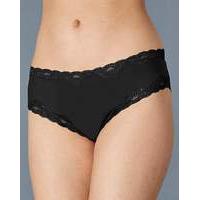 low rise brazillian briefs black