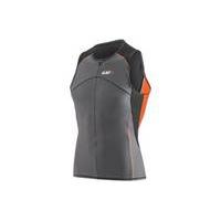 Louis Garneau Comp Sleeveless Triathlon Top | Grey/Red - XXL