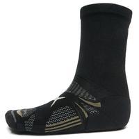 Lorpen Men\'s T3 Lightweight Hiking Socks - Black, Black