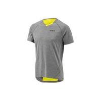 louis garneau hto 2 short sleeve jersey grey l