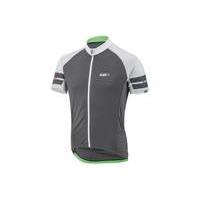 louis garneau zircon short sleeve jersey grey xxl