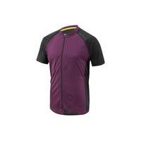 louis garneau kitchell short sleeve jersey purple l