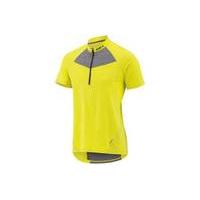 louis garneau epic 2 short sleeve jersey greyyellow xxl