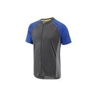 Louis Garneau Kitchell Short Sleeve Jersey | Grey/Blue - XXL