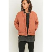 Loom Able Rust Bomber Jacket, NUDE/CHAIR