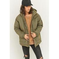 Loom MA1 Pigment Wash Khaki Parka, KHAKI