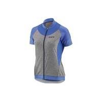Louis Garneau Women\'s Icefit 2 Short Sleeve Jersey | Grey/Blue - XL