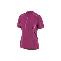 louis garneau womens east branch short sleeve jersey purple xs