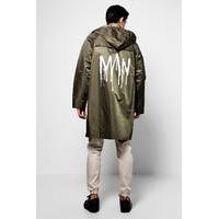 Longline MAN Festival Cagoule - khaki