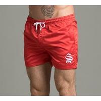 logo swim short