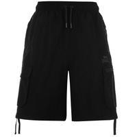 lonsdale two stripe cargo shorts mens