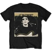 Lou Reed Transformer Vintage Cover Mens Black T Shirt: Large
