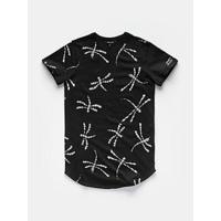 Long fit dragonfly T-shirt