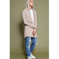 Longline Raw-Cut Hoodie