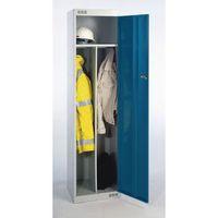 locker clean dirty standard 1800x450x450 lgreyblue door