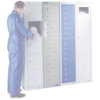 LOCKER - FLAT GARMENT 10 COMP STD. COL.L.GREY DOOR