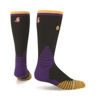 Los Angeles Lakers Stance Team On-Court Crew Socks 16-17, N/A