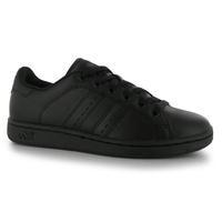 lonsdale leyton leather junior trainers