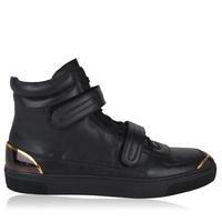 LOUIS LEEMAN Mid Top Double Strap Trainers