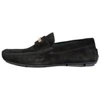 Love Moschino Suede Shoes 2009566 9115 men\'s Loafers / Casual Shoes in black