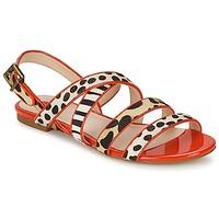 Lollipops RWANDA FLAT SANDAL women\'s Sandals in BEIGE