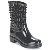 Lollipops YTUDE HIGH RAIN BOOTS women\'s Wellington Boots in black