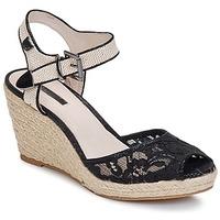 lollipops wendy wedge sandal womens sandals in black