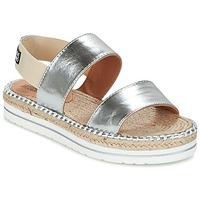 Love Moschino JA16523G03 women\'s Sandals in Silver