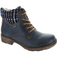 lotus frenzy womens low ankle boots in blue