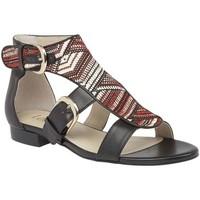 lotus hixson womens casual sandals womens sandals in black