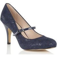 lotus fuzina womens dress court shoes womens court shoes in blue