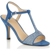 lotus fenella womens dress sandals womens sandals in blue