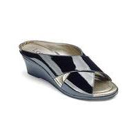 Lotus Leather Mule Sandals E Fit