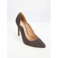 lovedrobe faux suede court shoes