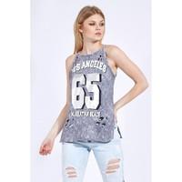 LOS ANGELES WASHED VEST