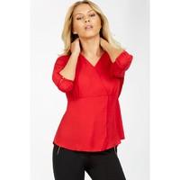 LOTUS PEPLUM BLOUSE