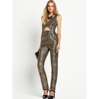 Love Label Metallic Jumpsuit