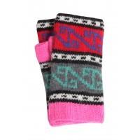 Lowie Turkish Fingerless Gloves - Pink