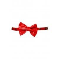 Lowie Red Bow Stud Belt