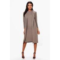 Longline Duster - mocha