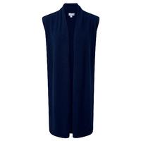 longline side split cardigan navy 08