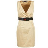 love moschino actee womens dress in beige