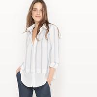 Long-Sleeved Cotton Shirt