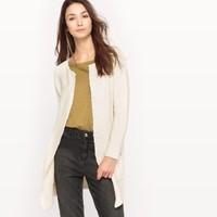 Long-Sleeved Cardigan with Pockets