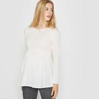 Long-Sleeved Maternity Blouse