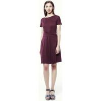 lora gene dress ambre womens dress in red