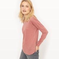 Long-Sleeved Linen T-Shirt