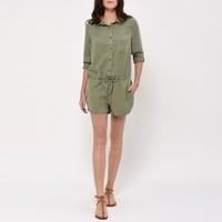 Long-Sleeved Playsuit